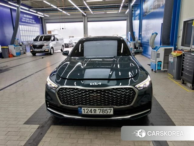 Kia The New K9 2nd generation 2022 Темно-зеленый из Кореи
