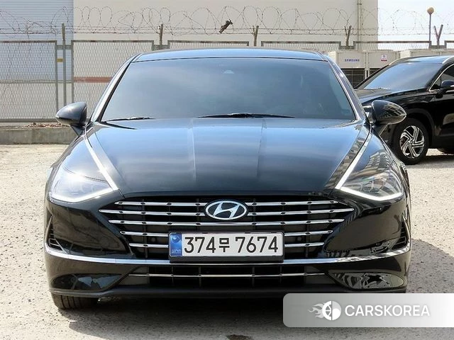 Hyundai Sonata Hybrid (DN8) 2022 Черный из Кореи