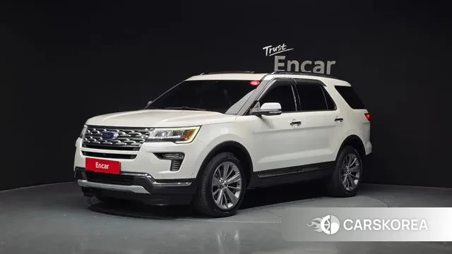 Ford Explorer 2018 Белый из Кореи