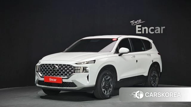 Hyundai The New Santa Fe 2021 Белый из Кореи