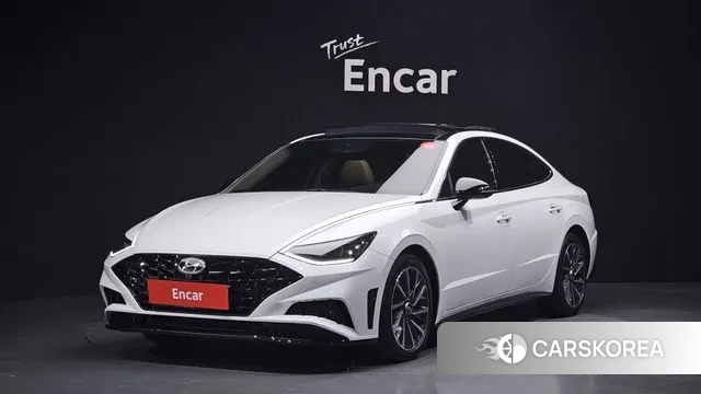 Hyundai Sonata (DN8) 2019 Белый из Кореи