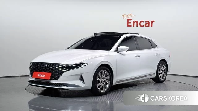 Hyundai The New Grandeur IG Hybrid 2022 Белый из Кореи