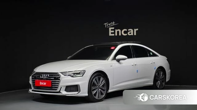 Audi A6 (C8) 2022 Белый из Кореи