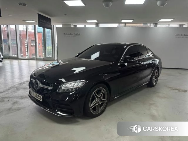 Mercedes-Benz C-Class W205 2021 Черный из Кореи