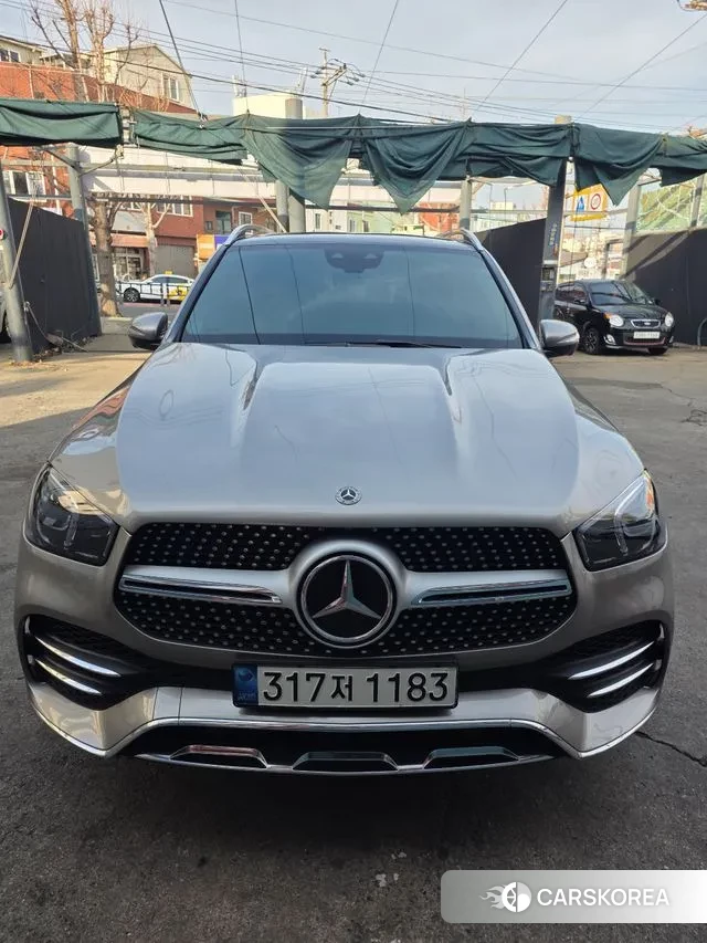Mercedes-Benz GLE-Class W167 2021 Песочный из Кореи