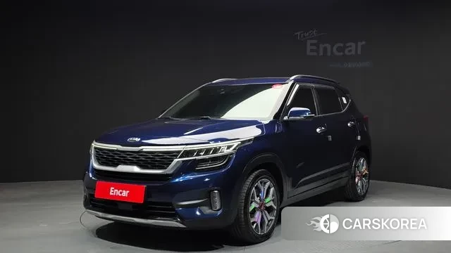 Kia Seltos 2020 Синий из Кореи