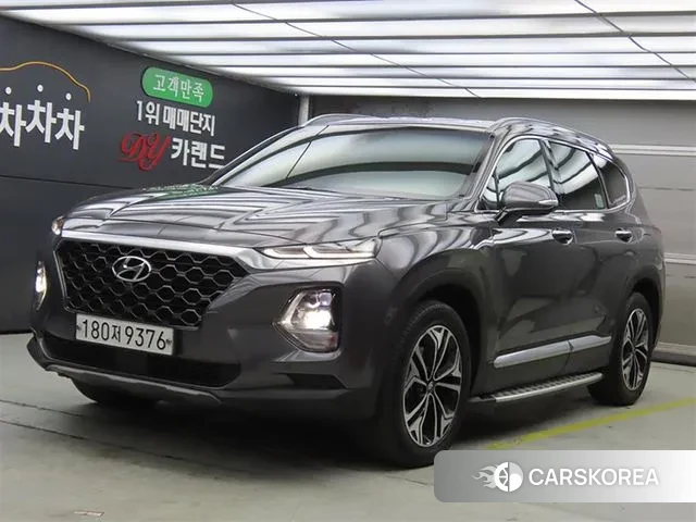 Hyundai Santa Fe TM 2019 Серый из Кореи