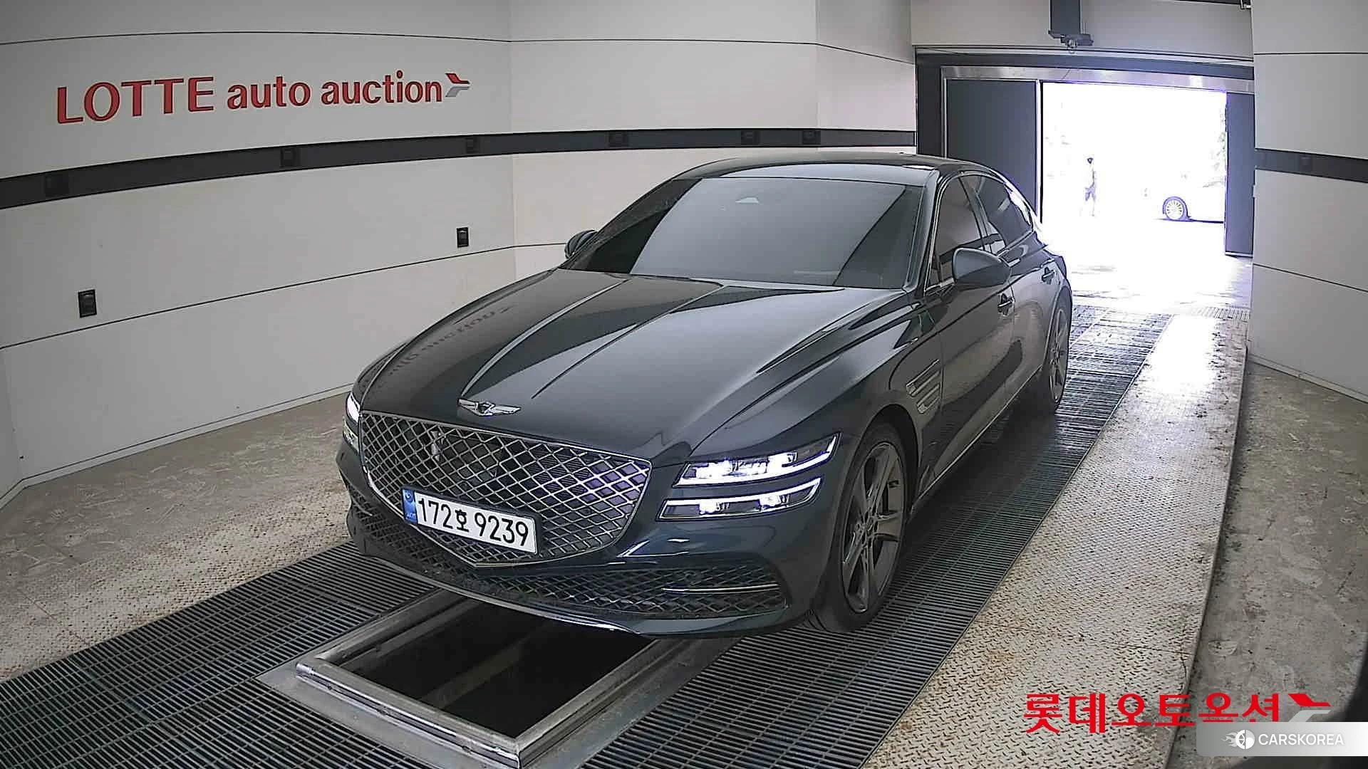 Hyundai G80 2022 Tasman Blue из Кореи