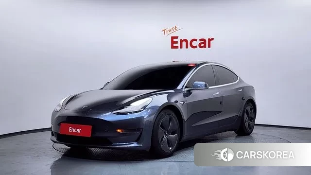 Tesla Model 3 2020 Небесно-голубой из Кореи