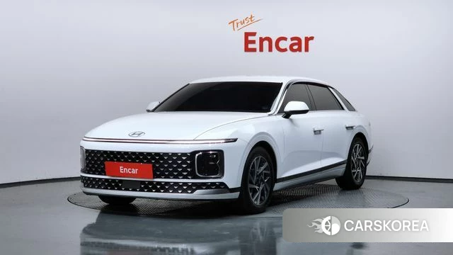 Hyundai Grandeur (GN7) 2023 Белый из Кореи