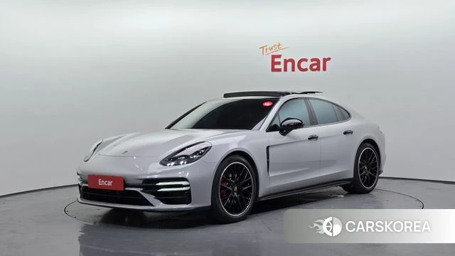 Porsche Panamera (971) 2021 Серебристо-серый из Кореи