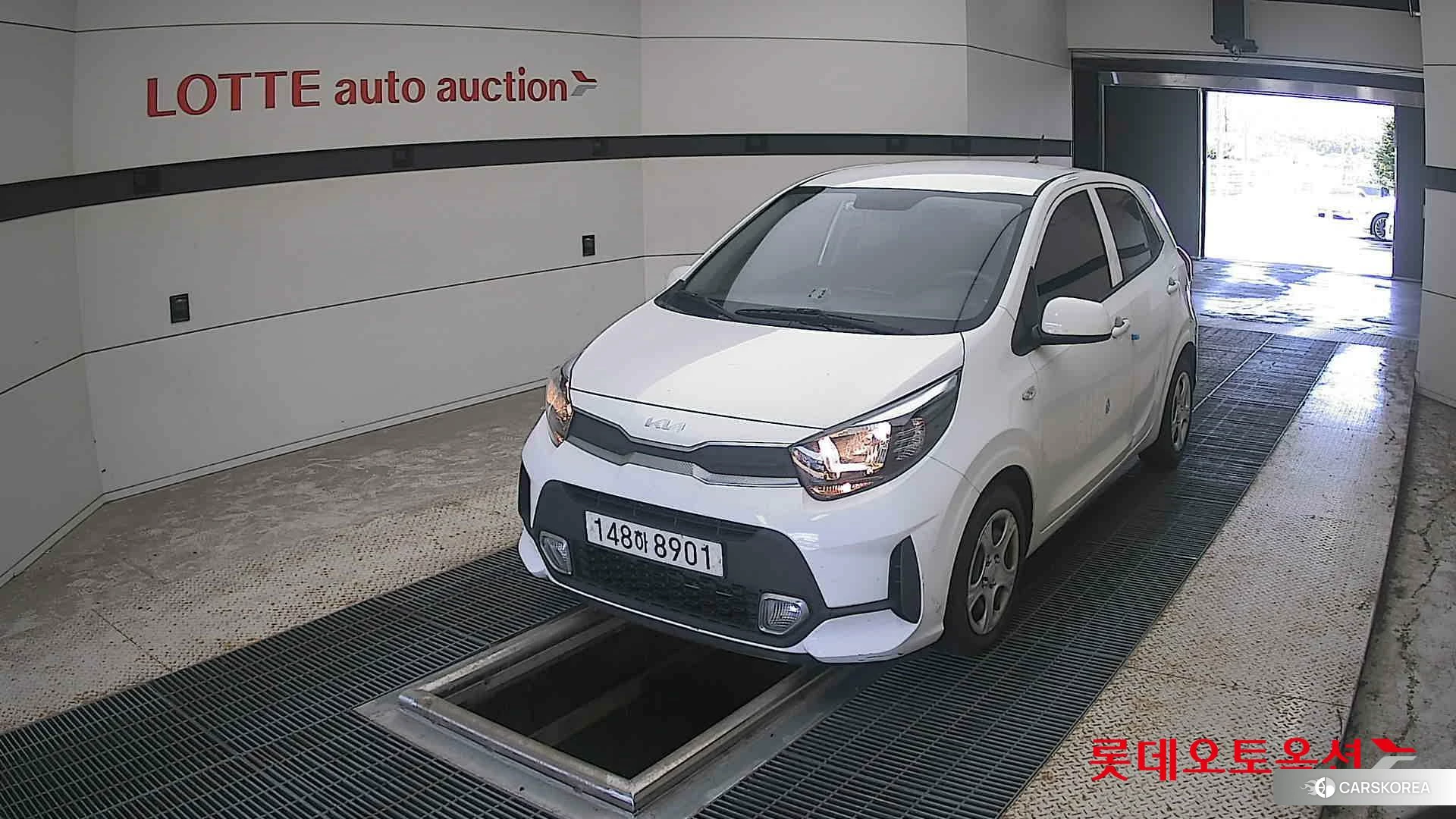 Kia Morning 2022 Clear White из Кореи