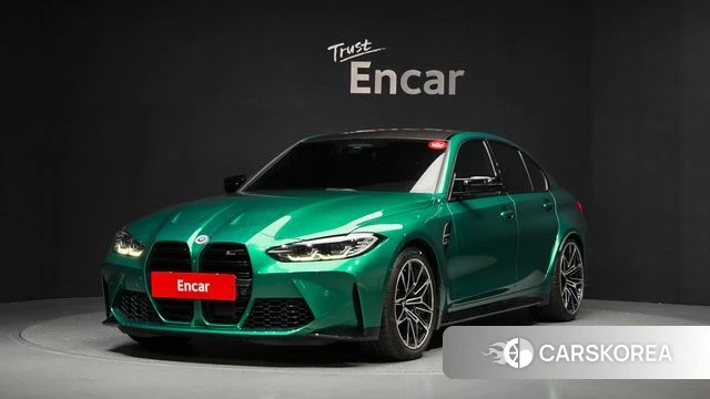 BMW M3 (G80) 2022 Зеленый из Кореи