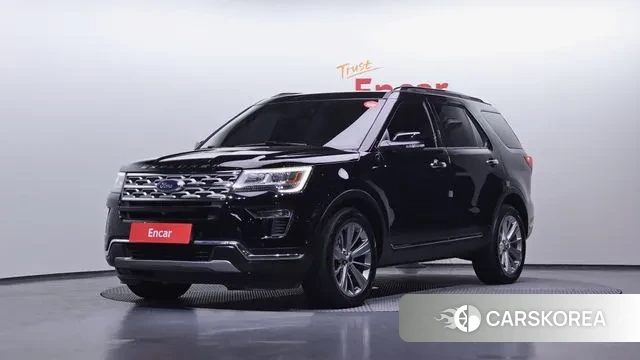 Ford Explorer 2018 Черный из Кореи