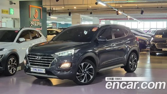 Hyundai All New Tucson 2019 Синий из Кореи
