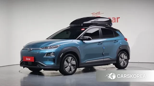 Hyundai Kona Electric 2018 Синий нефрит из Кореи