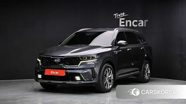 Kia Sorento 4th Generation 2020 Серый из Кореи