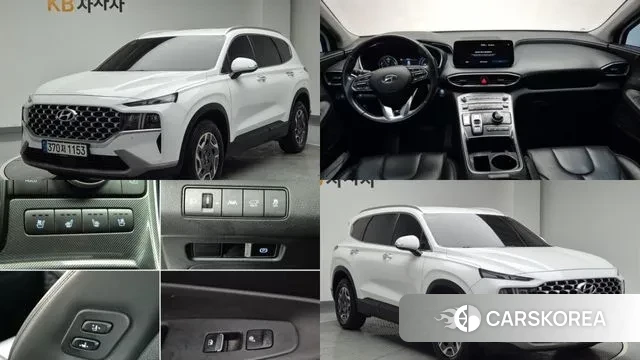 Hyundai The New Santa Fe 2021 Белый из Кореи
