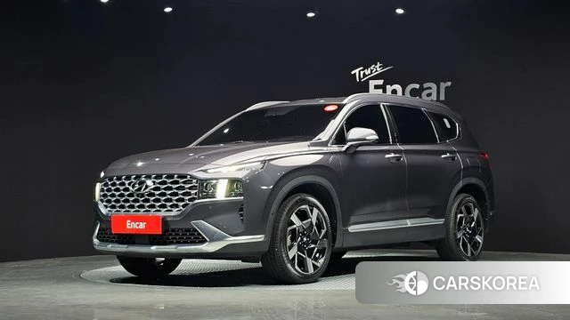 Hyundai The New Santa Fe 2020 Серый из Кореи