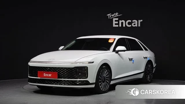 Hyundai Grandeur Hybrid (GN7) 2023 Белый из Кореи