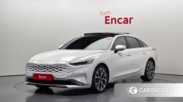 Kia K8 2021 Белый из Кореи
