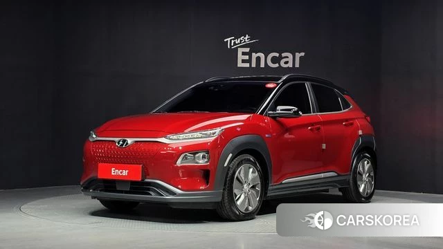 Hyundai Kona Electric 2020 Красный из Кореи