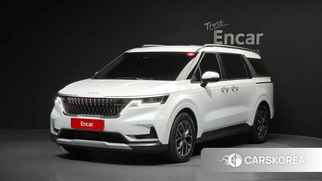 Kia Carnival 4th generation 2023 Белый из Кореи