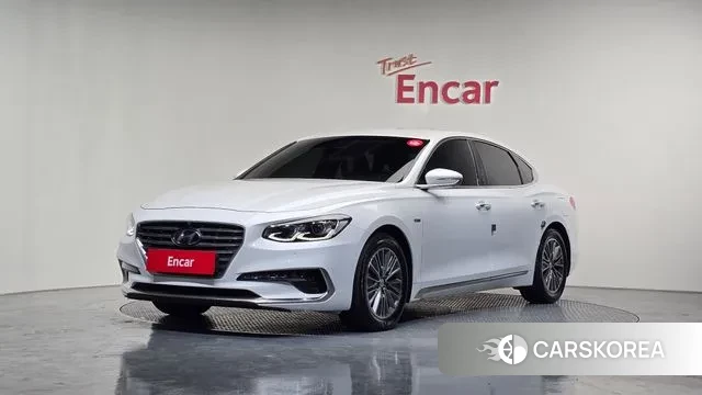 Hyundai Grandeur IG Hybrid 2019 Белый из Кореи