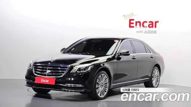 Mercedes-Benz S-Class W222 2019 Черный из Кореи