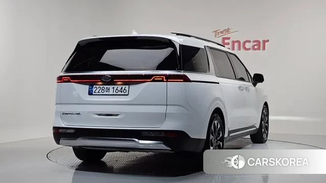 Kia Carnival 4th generation 2020 Белый из Кореи