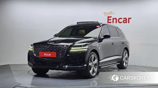 Genesis GV80 2021 Черный из Кореи