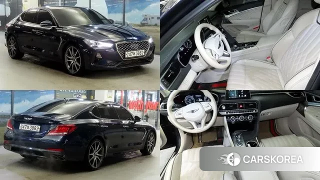 Genesis G70 2020 Синий из Кореи