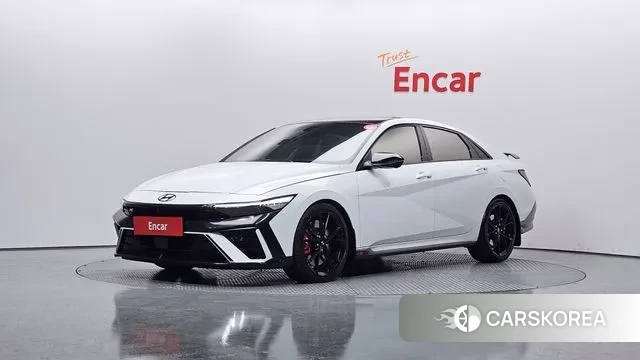 Hyundai The New Avante (CN7) 2024 Белый из Кореи