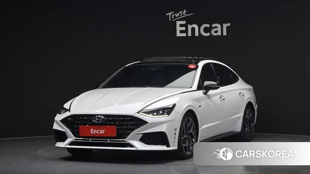 Hyundai Sonata (DN8) 2020 Белый из Кореи