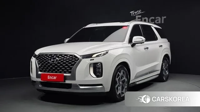 Hyundai Palisade 2021 Белый из Кореи