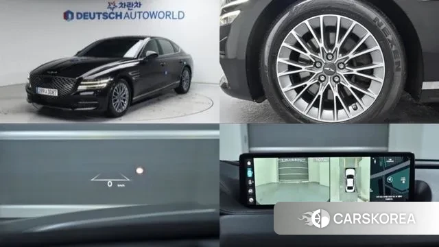 Genesis G80 (RG3) 2022 Черный из Кореи