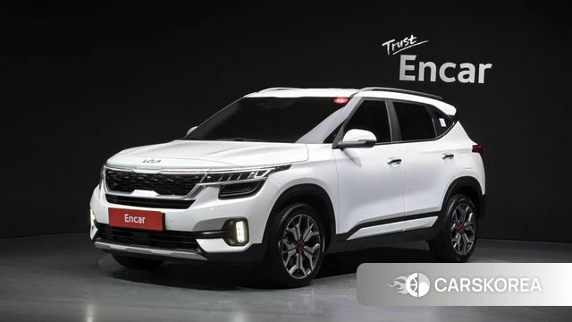 Kia Seltos 2021 Белый из Кореи
