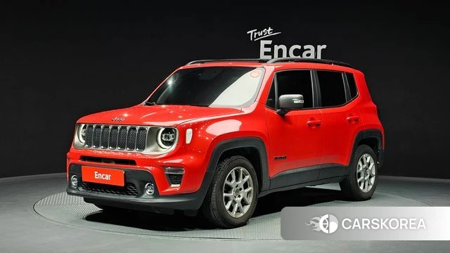 Jeep Renegade 2021 Красный из Кореи