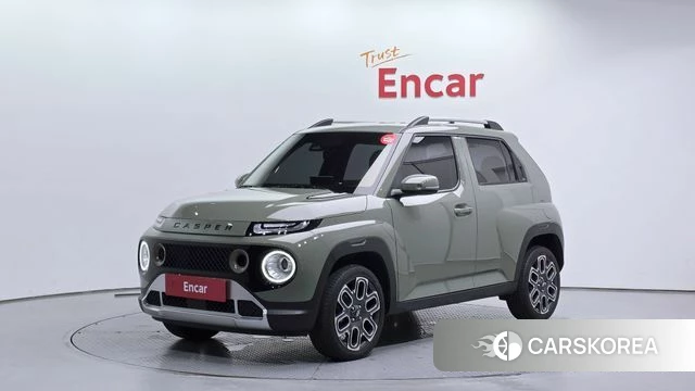 Hyundai Casper 2023 Темно-зеленый из Кореи