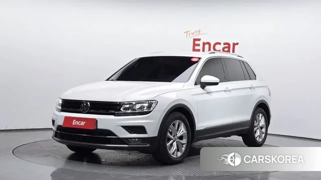 Volkswagen Tiguan second Generation 2018 Белый из Кореи
