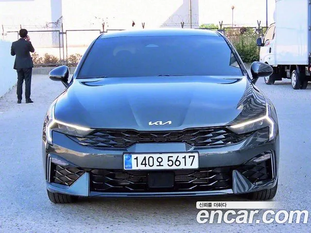 Kia The New K5 3rd generation 2024 Серый из Кореи