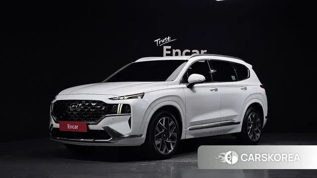 Hyundai The New Santa Fe 2021 Белый из Кореи