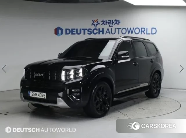 Kia Mohave Master 2022 Черный из Кореи