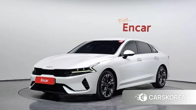 Kia K5 Hybrid 3rd Generation 2022 Белый из Кореи