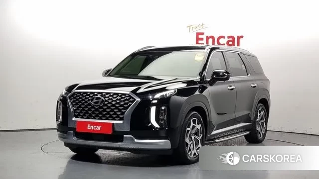 Hyundai Palisade 2021 Черный из Кореи