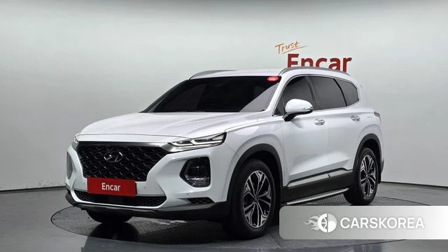 Hyundai Santa Fe TM 2018 Белый из Кореи