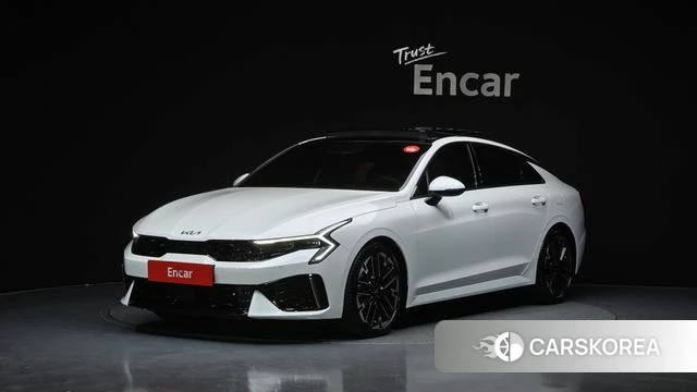 Kia The New K5 3rd generation 2023 Белый из Кореи