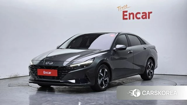 Hyundai Avante (CN7) 2022 Серый из Кореи