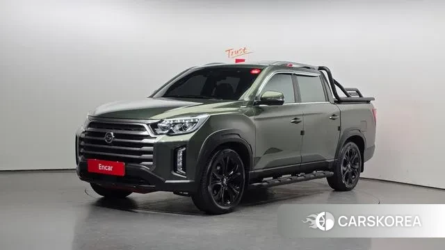 Ssangyong The New Rexton Sport 2021 Темно-зеленый из Кореи