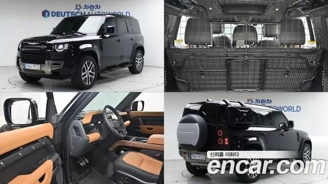 Land Rover Defender (L663) 2024 Черный из Кореи